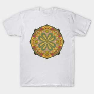 Fantastical Faces Mandala T-Shirt